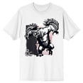 thumbnail image 5 of Dungeons & Dragons Owlbear Crew Neck Short Sleeve Men's White T-shirt-Medium, 5 of 7