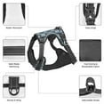 thumbnail image 6 of XMXY No Pull Dog Harness, Abstract Moroccan Style Adjustable Reflective Pet Harness with Oxford Vest, Small Size, 6 of 9