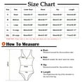 thumbnail image 3 of Swim Shorts Women Front Cross Lace Up Two Piece Bathing Suit One Shoulder Swimsuits for Women Clearance Items Under 5 Dollars, 3 of 5