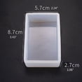 thumbnail image 5 of MANNYA Rectangle Resin Silicone Molds for Epoxy Preserved Flower Marine Theme Specimen Filler Mold DIY Handmade Crafts, 5 of 8