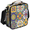 Bronze, variant on Jiaoprinted Mexican Talavera Ceramic Tile Insulated Lunch Box Bag, Mexico Leakproof Portable Adults Lunch Cooler Tote Bag for Work Picnic