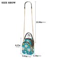 thumbnail image 2 of FORMRS Crossbody Bag for Women Quilted Travel Shoulder Cell Phone Purse with Chain Strap Handbag, Small Daisy, 2 of 7