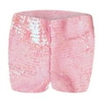 thumbnail image 2 of GZWYHT Shorts for Women Sequin Shorts for Women Sequins Shorts for Women High Waist Casual Loose A Line Hot Pants Sparkly Clubwear Night-Out Sparkly Shorts for Women Summer Shorts for Women Pink M, 2 of 3