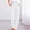 White, variant on Sakmal Khakis Pants Women Business Casual Work Straight Leg Mid Beige Solid Pants with Pockets