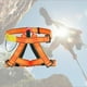 thumbnail image 4 of Arnés de escalada, trabajo de espeleología profesional, cintura de iones de caída, arnés de seguridad para escalada en roca, cinturón de rappel para m naranja, 4 of 8