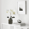 thumbnail image 4 of Arreglo Orquídea Artificiales Decoración 43 cm Malubero, Blanca, 4 of 5