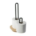 thumbnail image 4 of Metal Paper Towel Holder With Bamoo Bottom, 4 of 4