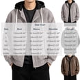 thumbnail image 3 of Homenesgenics Jackets for Men Big and Tall Long-Sleeve Relaxed-Fit Leather Plus Size Casual Hooded Outerwear Black XL, 3 of 9