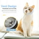 thumbnail image 3 of Paquete de 2 bozales para gatos para el aseo, corte de uñas y baño, casco de sujeción de malla transpirable para gatos, protector facial transparente para gatos, máscara ajustable para perros peq, 3 of 5