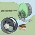 thumbnail image 5 of Happy date Super-Silent Hamster Exercise Wheels: - Quiet Spinner Hamster Running Wheels with Adjustable Stand for Hamsters Gerbils Mice, 5 of 7