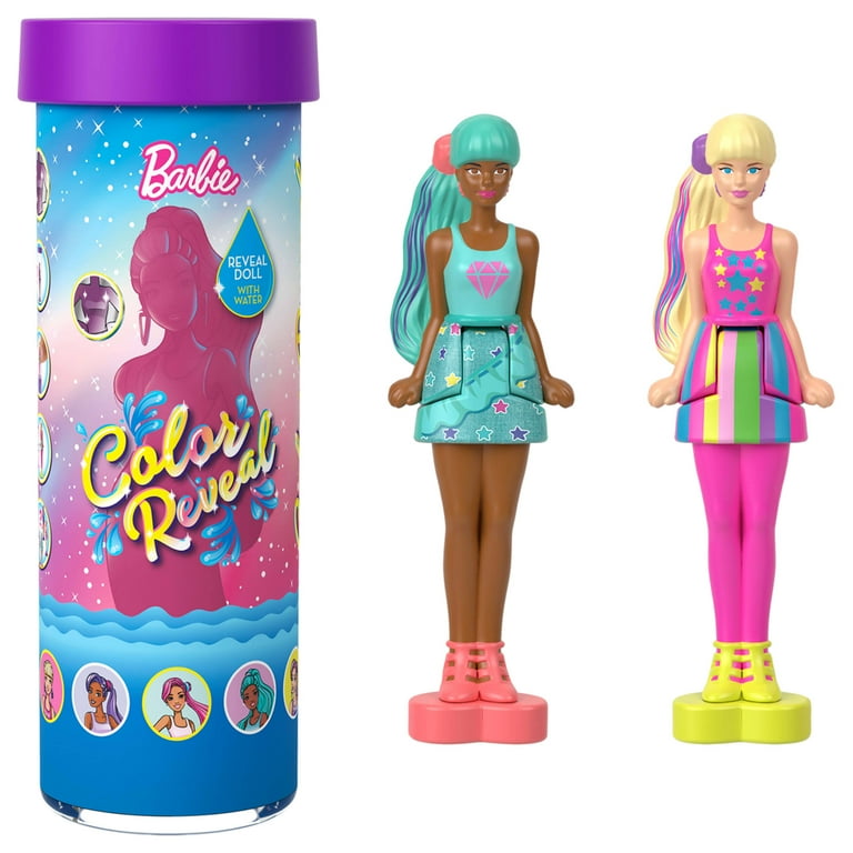 Barbie Mini BarbieLand Reveal Dolls 5 Pack 1.5 inch Dolls with Different Surprise Reveals Styles May Vary