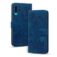 thumbnail image 2 of Dteck for Samsung Galaxy A50 Case, PU Leather Embossed Comic Flip Wallet Case with Cart Slot Hand Strap and Kickstand Shockproof Protective Case for Samsung Galaxy A50 6.4" 2019 Women Men, Blue, 2 of 10