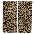 thumbnail image 2 of Leopard Print Cheetah Art Curtain For Living Room Kids Bedroom Kitchen Window Curtains Home Essentials Interior Drapes, 2 of 6