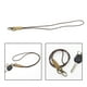 thumbnail image 1 of Llaveros de cordón de cuero, correa de cordón para el cuello con cierre de metal, para llaves, tarjetero, silbato, , marrón Salvador Correa de cordón, 1 of 10