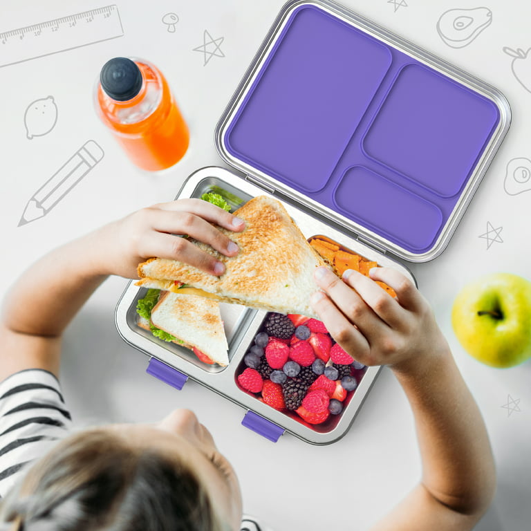 on-The-Go Kids Bento Lunch Box Eco-Friendly Durable Leakproof