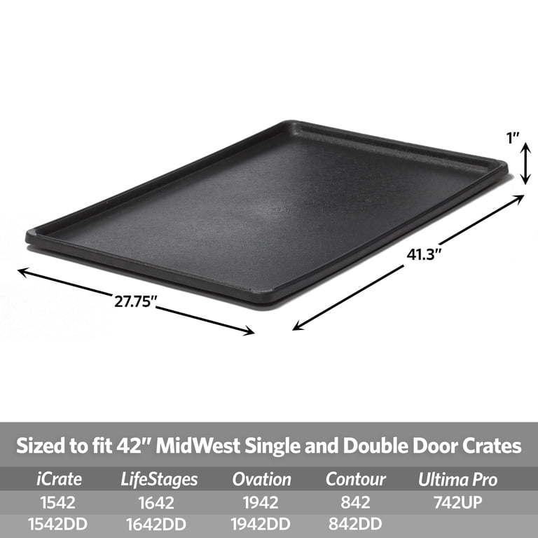 MidWest Homes for Pets 42-Inch Replacement Crate Pan photo 3