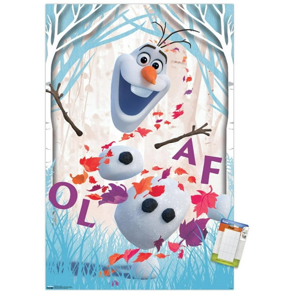 Disney Pixar Frozen 2 - Olaf Wall Poster, 22.375" x 34"