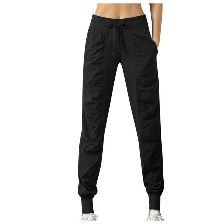 outfmvch joggers for women pocket loose elastic quick-drying sweat clothes  pants for women cargo pants 