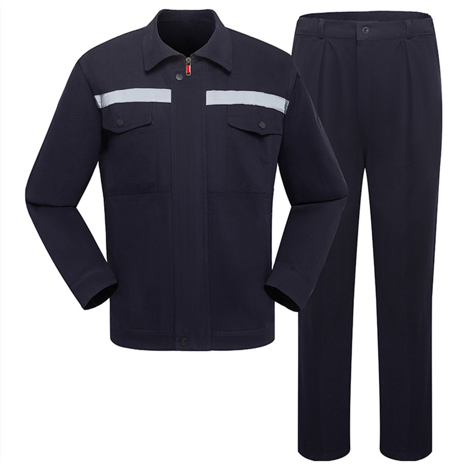 Unisex Work Suit With Long Sleeves Coat Jacket And