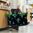 thumbnail image 6 of Alien Reusable Large Capacity Foldable Grocery Bags and Shopping Baskets made with Oxford Cloth, 6 of 7