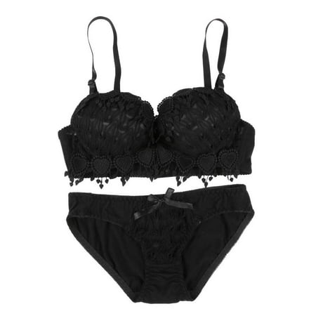 

Women s Push Up Bras Lace Lingerie Bra and Panty Sets 2 Piece