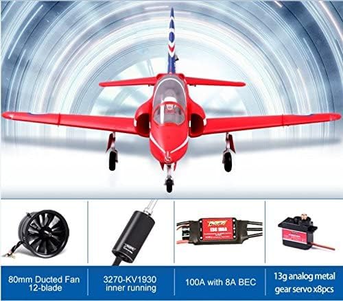 FMS EDF Jet 80mm Bae Hawk PNP