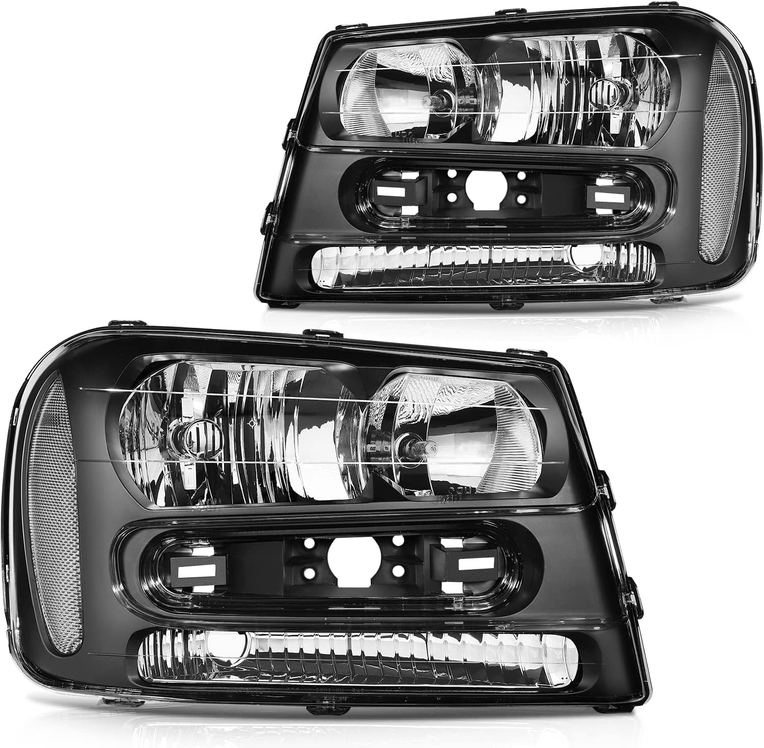 ECCPP Headlight Assembly For Chevrolet Trailblazer 20022009,For