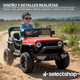 thumbnail image 4 of Carro Eléctrico Jeep Niño Montable Infantil Control Remoto Color Negro, 4 of 7