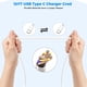thumbnail image 3 of Cargador TrimDish para iPhone 16 15, 20 W, cable USB-C, paquete de 2 unidades, 1,8 m, 3 of 7