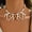 White, variant on Women's Boho Chic Acrylic Coral & Polymer Clay Bead Choker Necklace - Coastal Inspired Locking Charm for Daily Vacation Summer Jewelry Gift