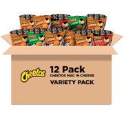 Cheetos Mac 'N Cheese, 3 Flavor Variety Pack, (12 Cups)