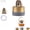 Gold, variant on Mini Alcohol Stove, 2026 Backpacking Hiking Gear with Stable Stand, Spirit Burner for Outdoor Cooking, Brewing Tea, Coffee & Picnic (Gold)