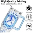 thumbnail image 4 of 40 oz Baseball Themed Gifts Tumbler for Men with Handle Straw Lid 40oz Baseball Lover Gift Double Stainless Steel Insulated Cup Baseball Travel Coffee Mug Gifts for Boys who Love Baseball, 4 of 6
