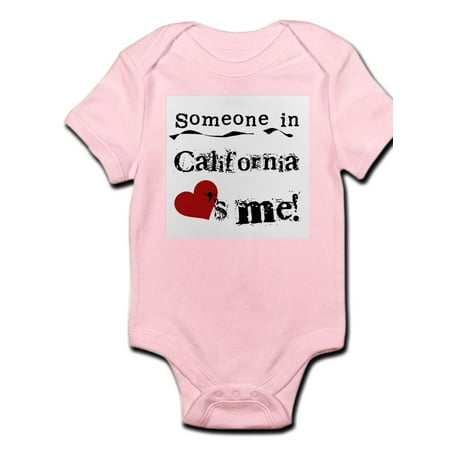 

CafePress - Someone In California Infant Bodysuit - Baby Light Bodysuit
