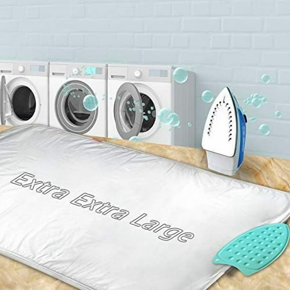 Ironing Mat,Thickened (32x55 inch) Ironing Blanket Ironing Pad, Double-Side Using Heat Resistant Pad Extra Extra Large Ironing Mat for Table Top,Countertop,Etc.$$Home Decor, Kitchen, & Other