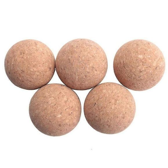 5 Pieces Wine Cork Ball Wooden Cork Ball Stopper For Wine Decanter Carafe Bottle Replacement (2.36 Banmo