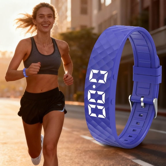 Zenithome Exquisite Intelligent Gentle Stylish Vibration Reminder Smart Wristband for Night Sleep Sports Daily Wear with Sleep Monitoring Alarm Rechargeable