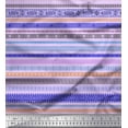 thumbnail image 1 of Soimoi Cotton Poplin Fabric Stripe & Greek Key Geometric Print Fabric by Yard 56 Inch Wide, 1 of 1