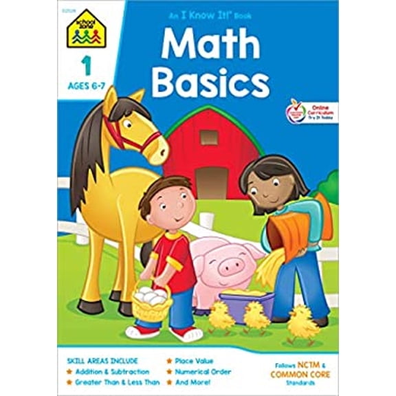 Math Grade 1 (Paperback) 0938256289 9780938256281