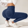 thumbnail image 6 of Haivin Women's Sports Outdoor Pocket Leggings, Dual Waist Lifting Butt Design, Quick-Dry Mountain Sports Fitness Pants for Yoga and Outdoor Activities, 6 of 6