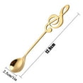 thumbnail image 6 of SNGMN Stainless Steel Music Spoon, Durable Dessert and Teaspoon for Coffee, Tea, Ice Cream – Perfect for Home and Bars – 5.1 Inch Design, 6 of 6