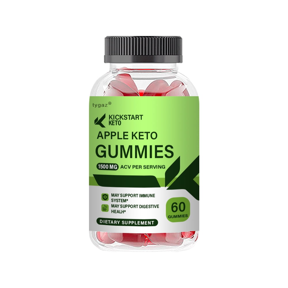 (Single) KickStart Keto Kickstart Keto, Apple Keto Gummies