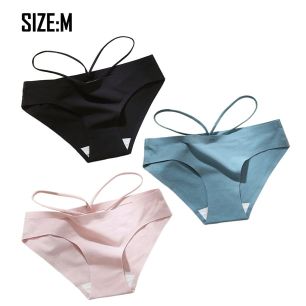 Low Waist Seamless Cotton Underwear For Women Panty Breathable