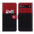 thumbnail image 2 of Compatible with Google Pixel 6A Cute Animals Pattern Wallet Case with Card Slots Flip Cover, 2 of 5