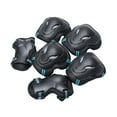 thumbnail image 2 of 6pcs/Set Teens & Adult Knee Pads Elbow Pads Wrist Guards Protective Gear Set, 2 of 2