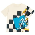 thumbnail image 3 of MTV Music Television Matching Family T-Shirt Checkered Logo Little Kid to Big, 3 of 5