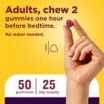 thumbnail image 6 of Nature Made Melatonin + Magnesium Gummies, Melatonin 3mg Sleep Aid, 50 Count, 6 of 9