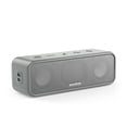 thumbnail image 1 of Soundcore 3 de Anker, altavoz Bluetooth con sonido estéreo, controladores de diafragma de titanio puro, tecnología PartyCast, BassUp, tiempo de reproducción 24 horas, resistencia al agua IPX7, aplicac, 1 of 5