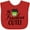 Red, variant on Inktastic Halloween So Franken Cute Boys or Girls Baby Bib