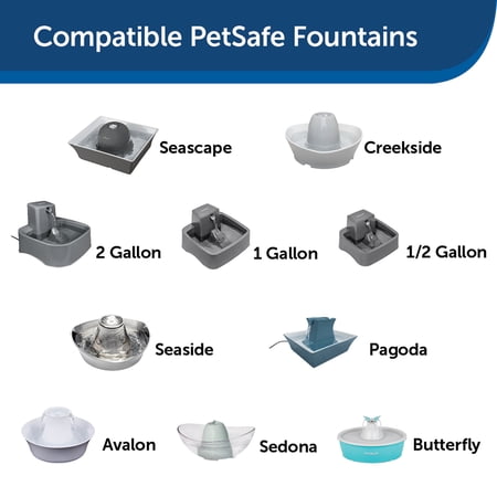 PetSafe Drinkwell Replacement Carbon Filters - 4-Pack - Image 1